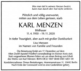 KARL MENZEN